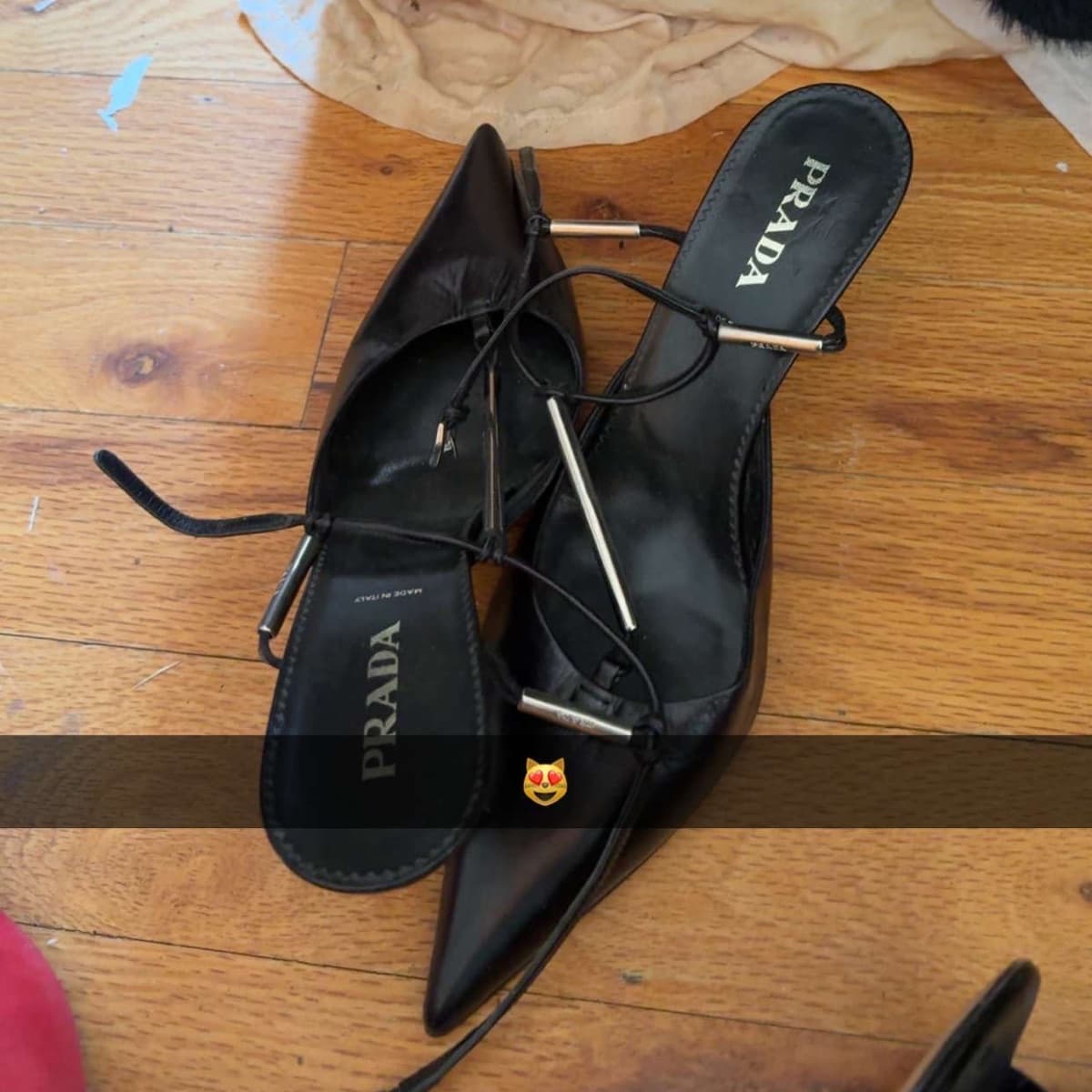 Prada hælaskór