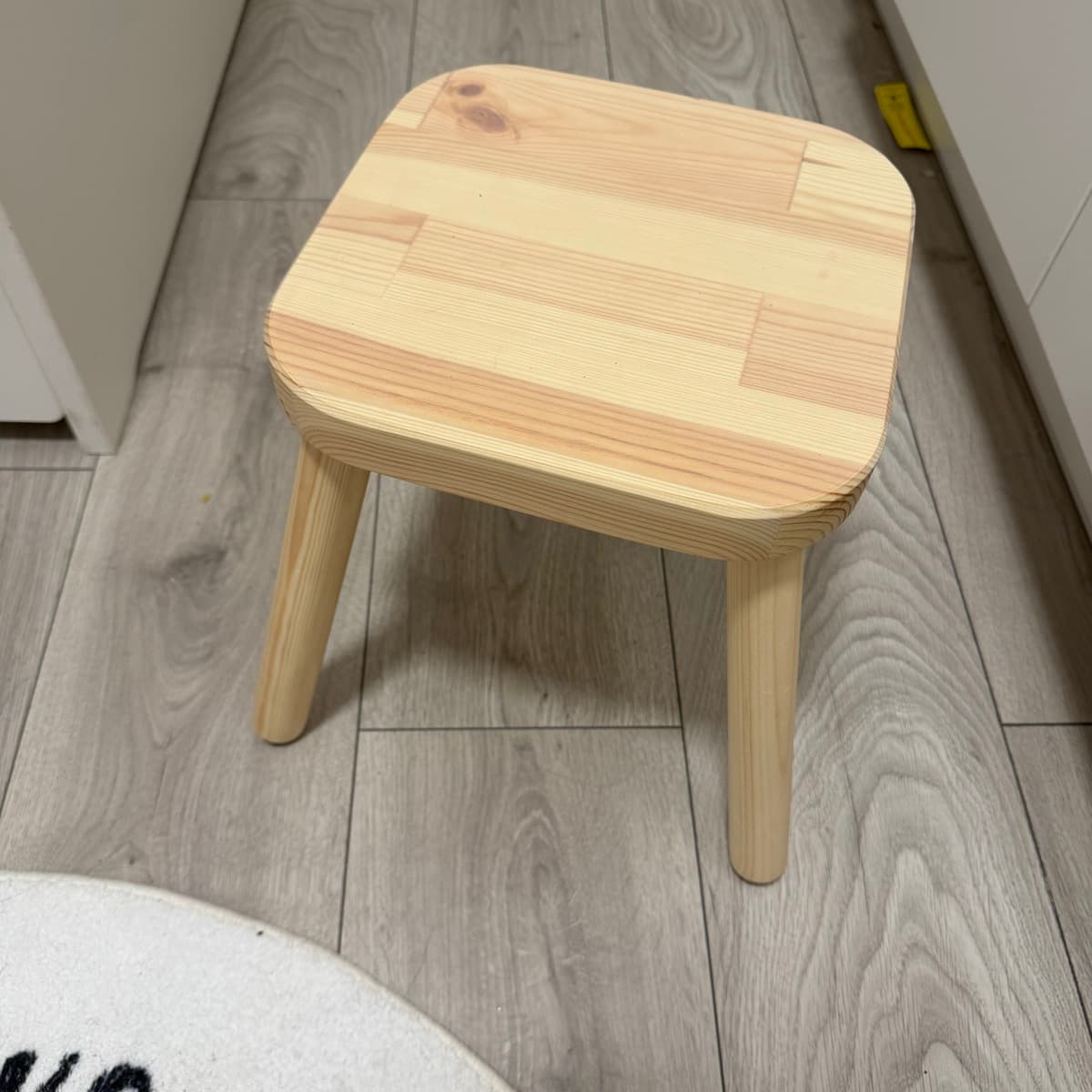 2x Lítill viðarkollur