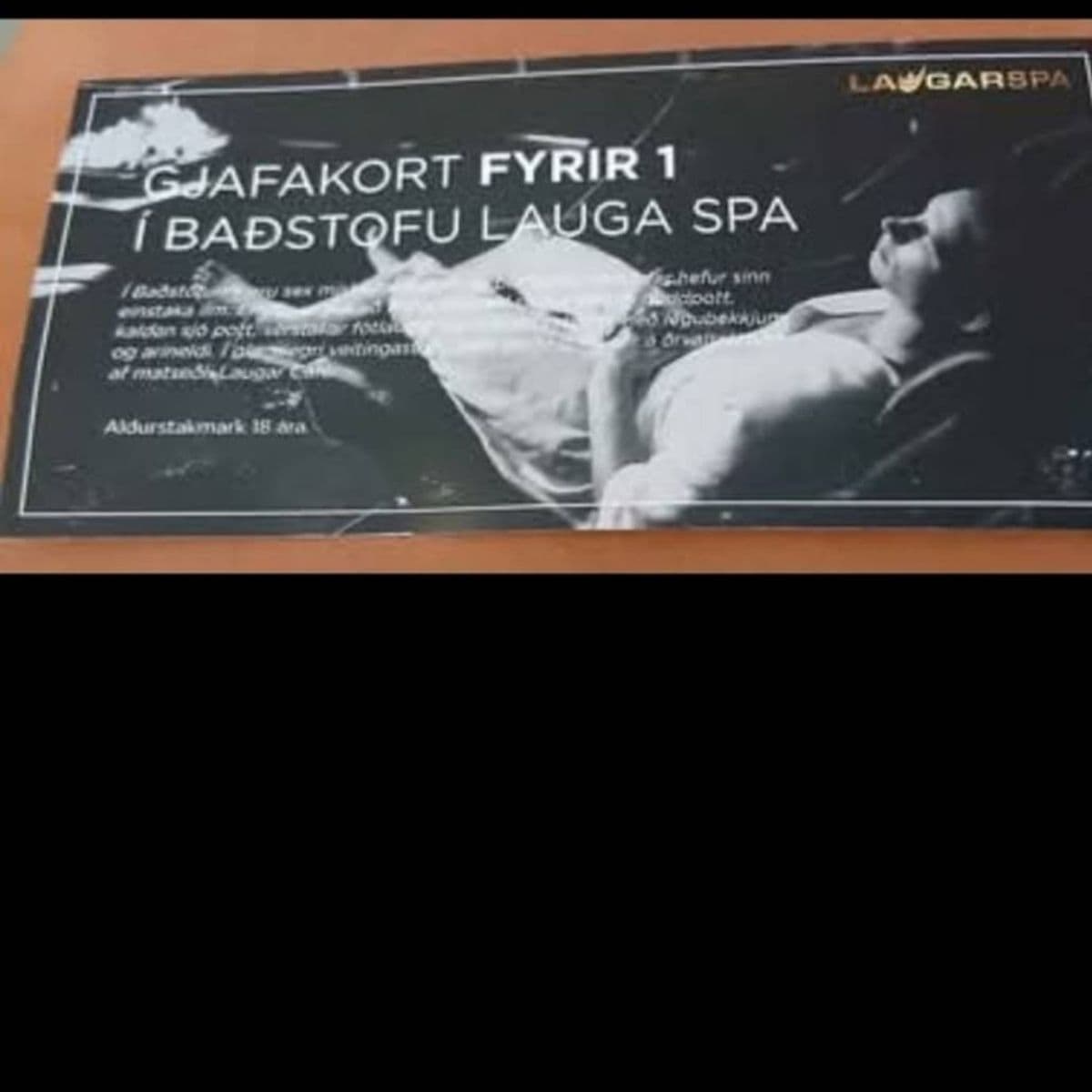 Gjafakort í Baðstofu Laugar Spa