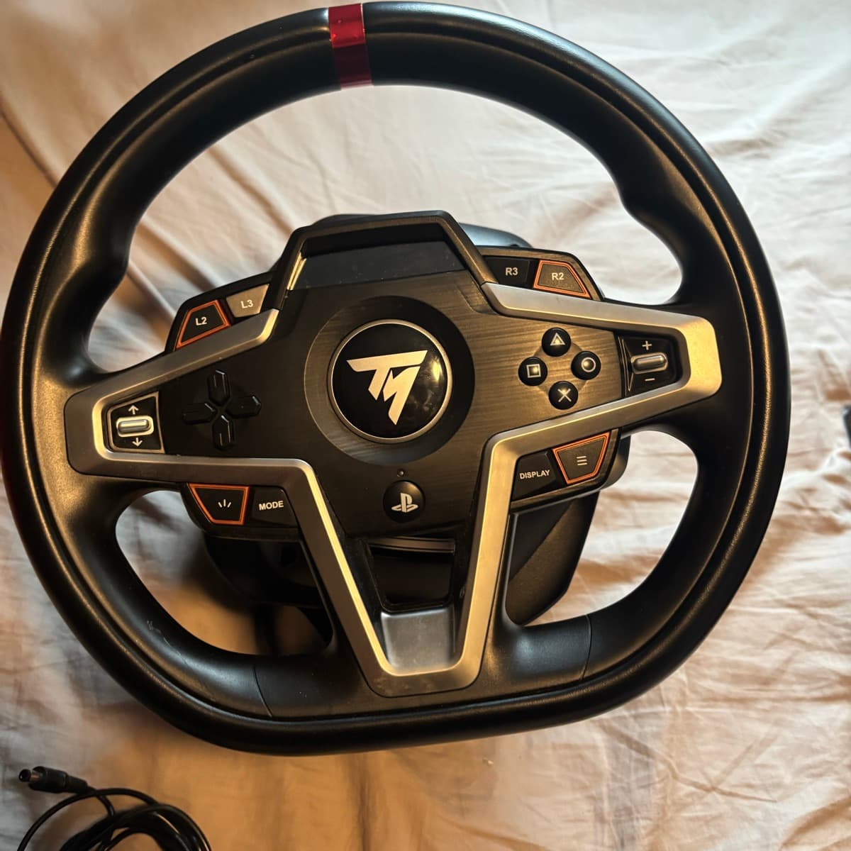 Thrustmaster T248 stýri og fetlar