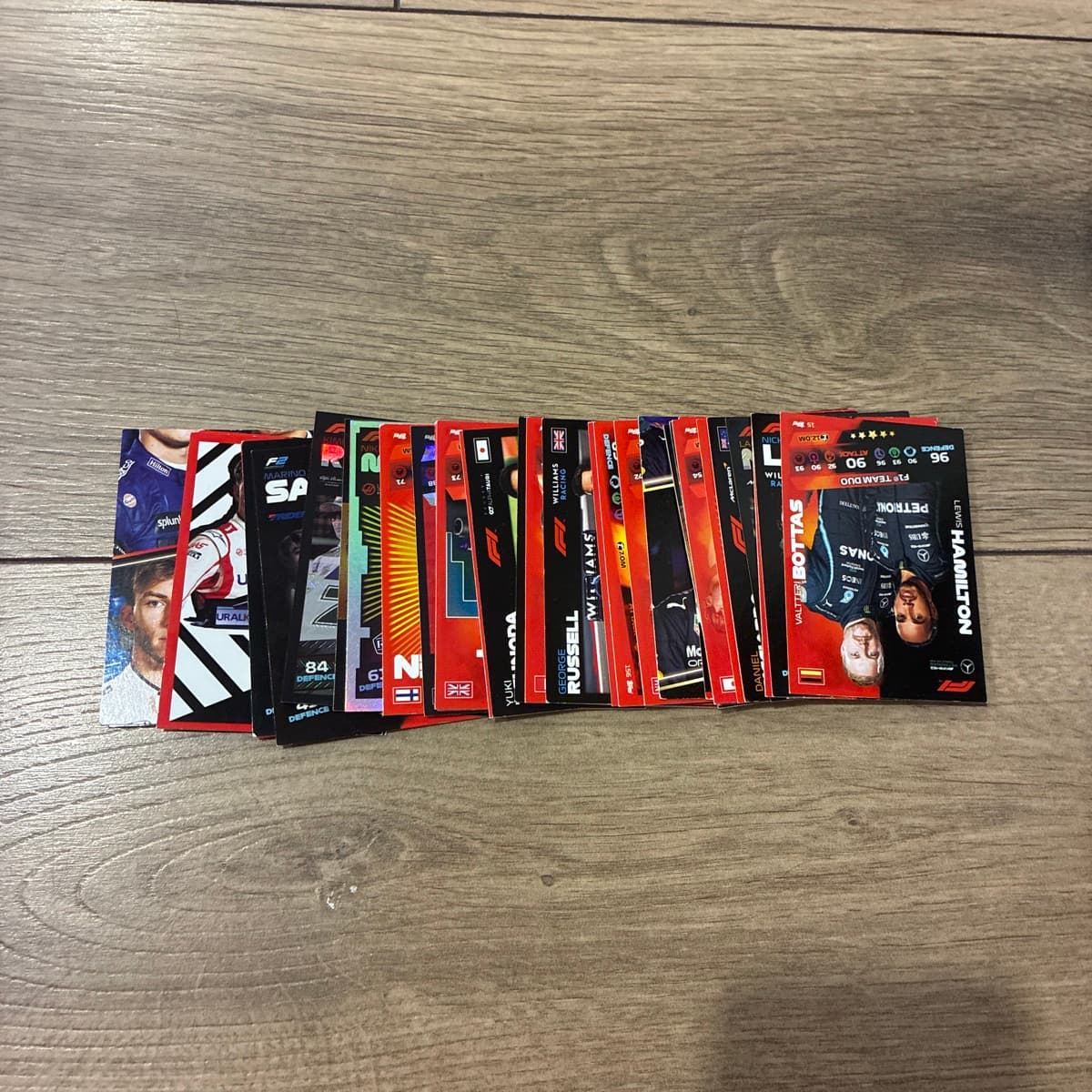 F1 Match Attax spil
