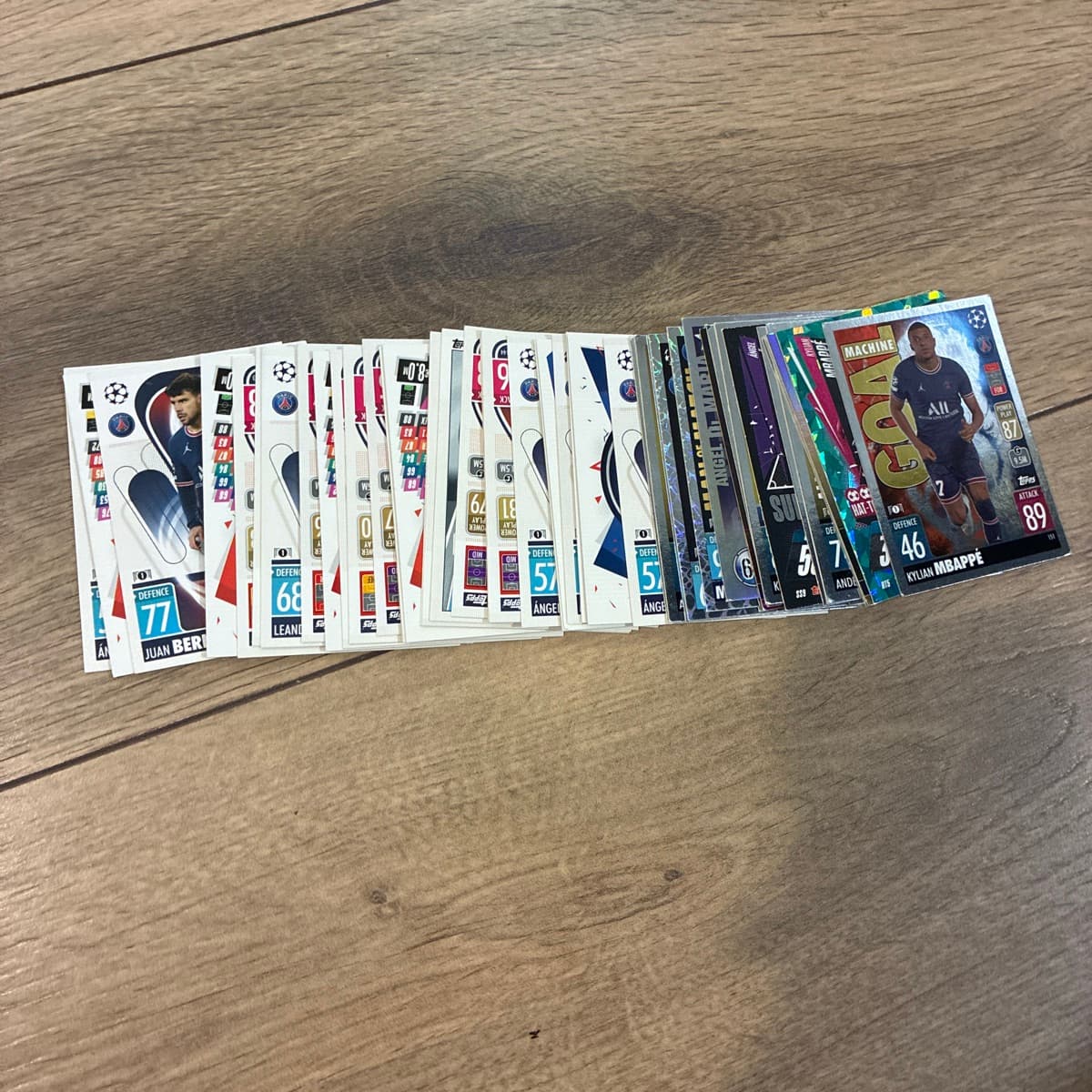 Psg Match Attax fótboltaspjöld