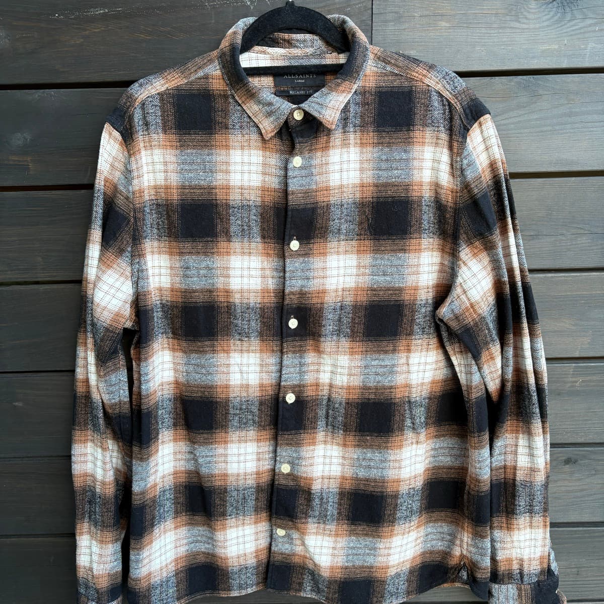 Icewear jakki, Levi's gallajakki og Allsaints flannellskyrta