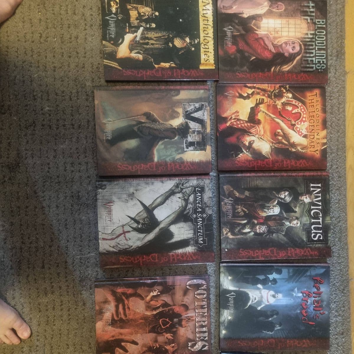 World of Darkness spunaspilsbækur