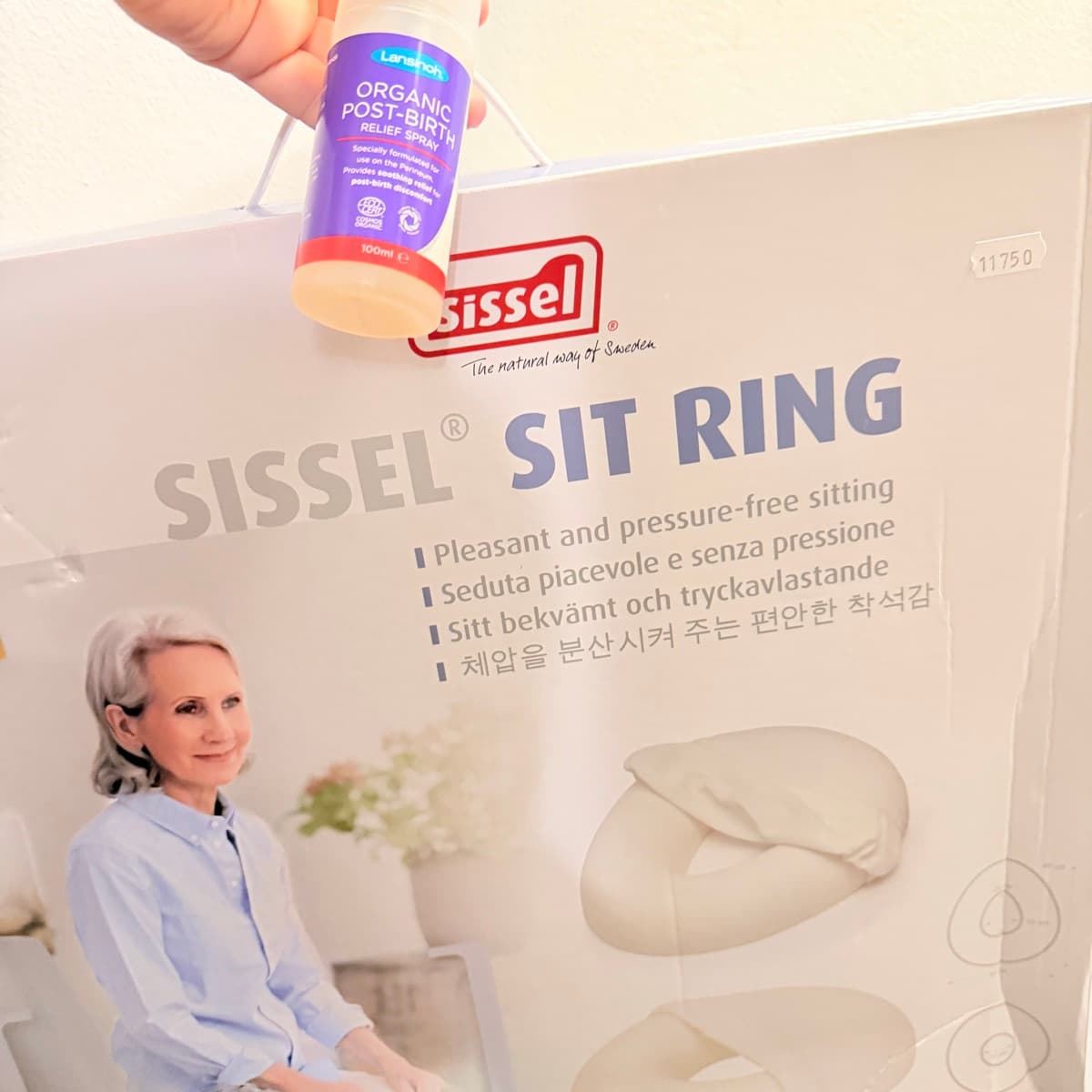 Sissel setringur og Lansinoh úði