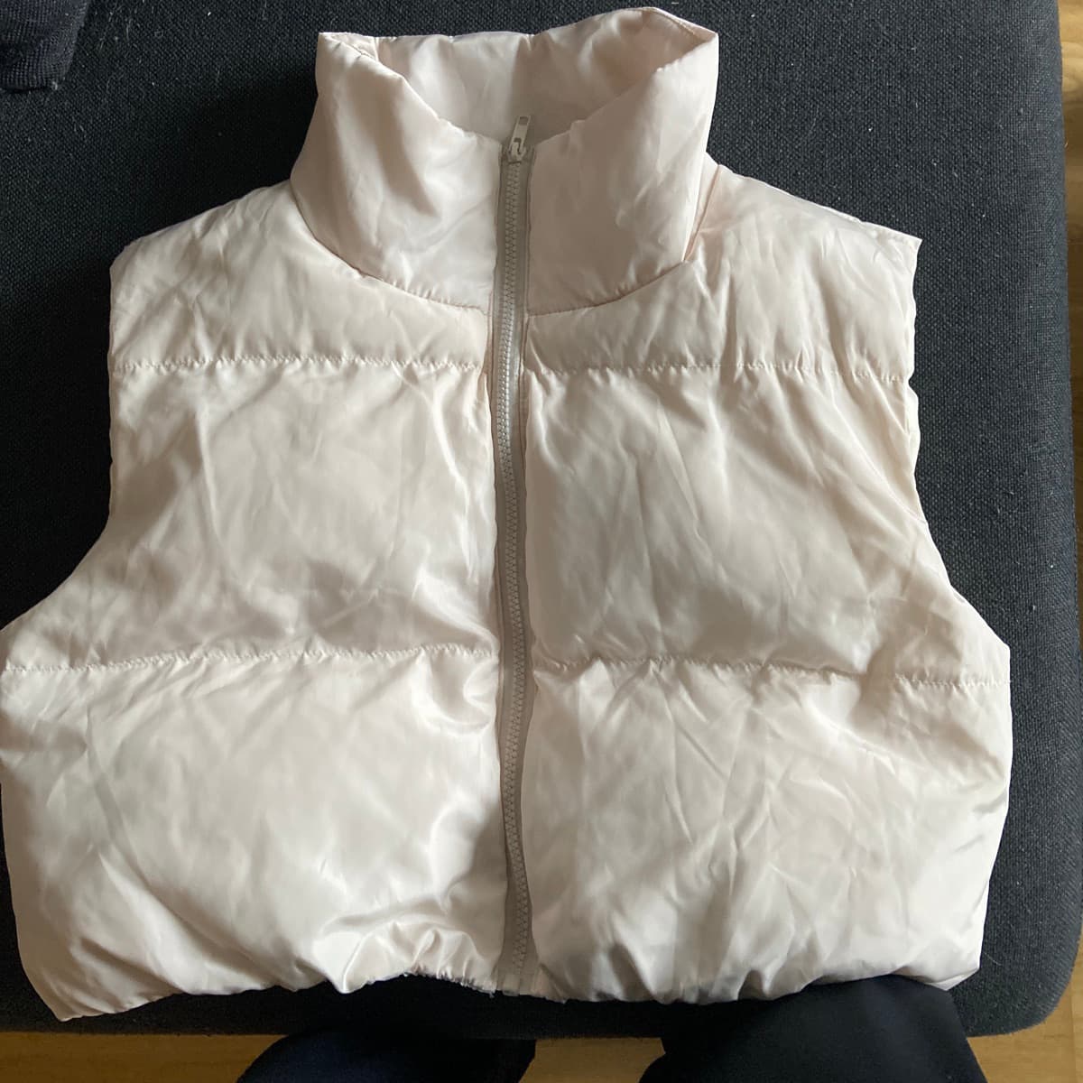 Stutt puffer vesti