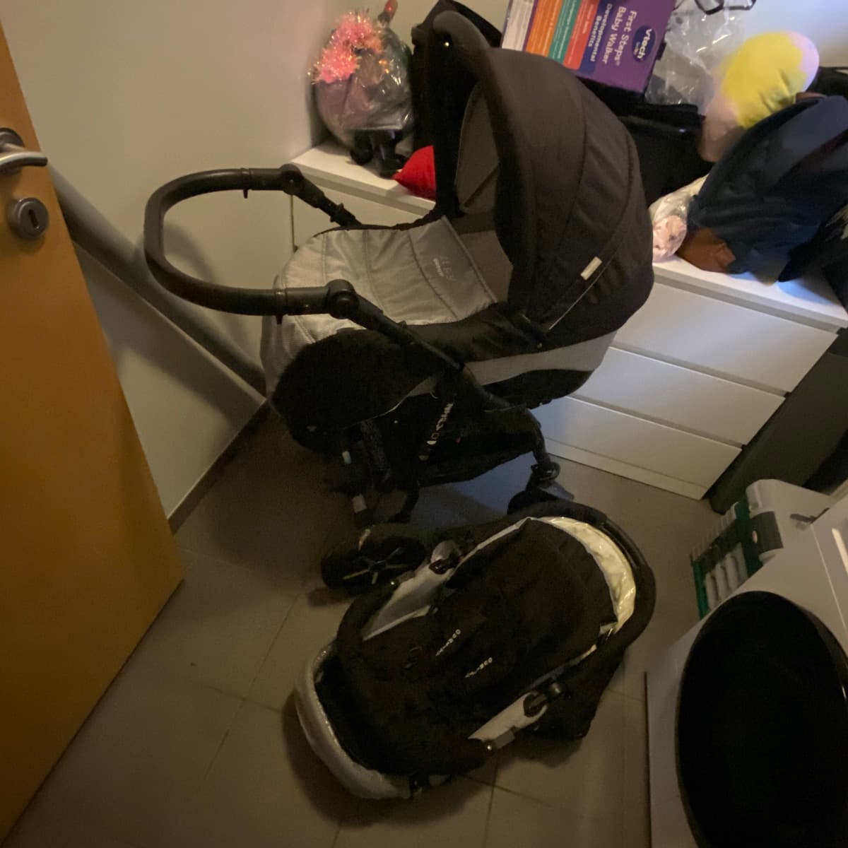Barnavagn og kerrustykki