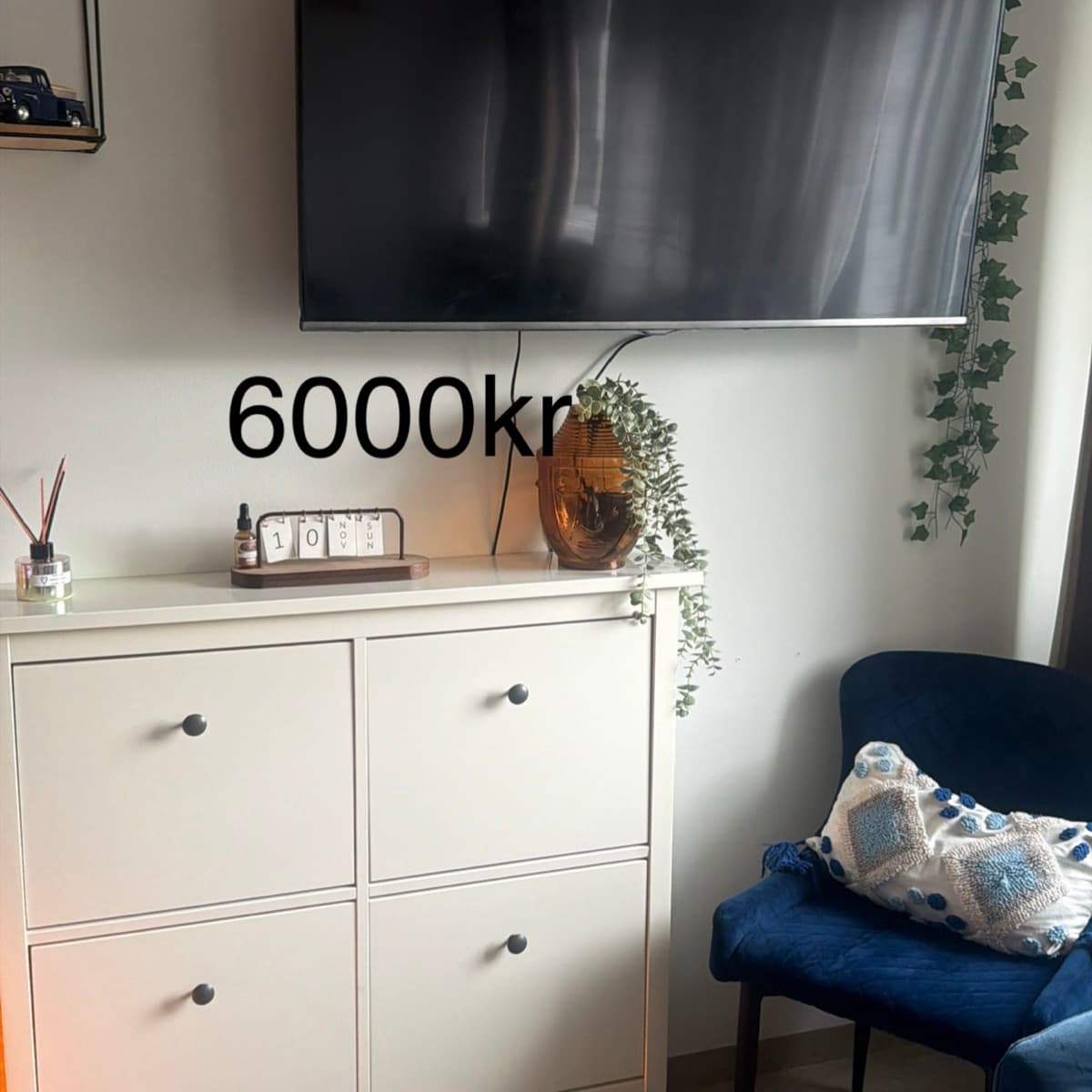 Skóskápur með 4 hólfum