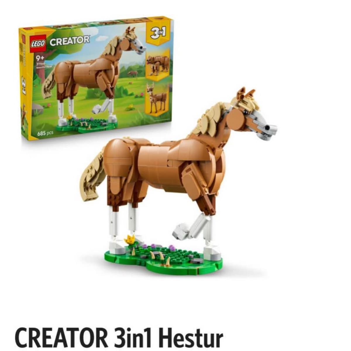 LEGO Creator 3in1 Hestur