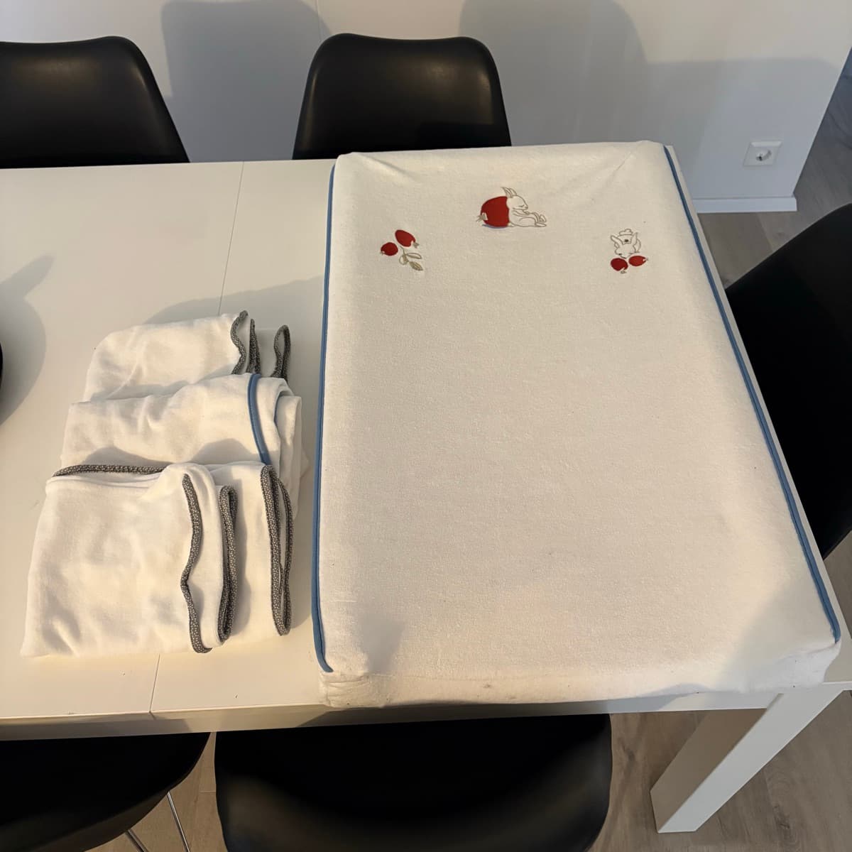 Skiptidýna og áklæði