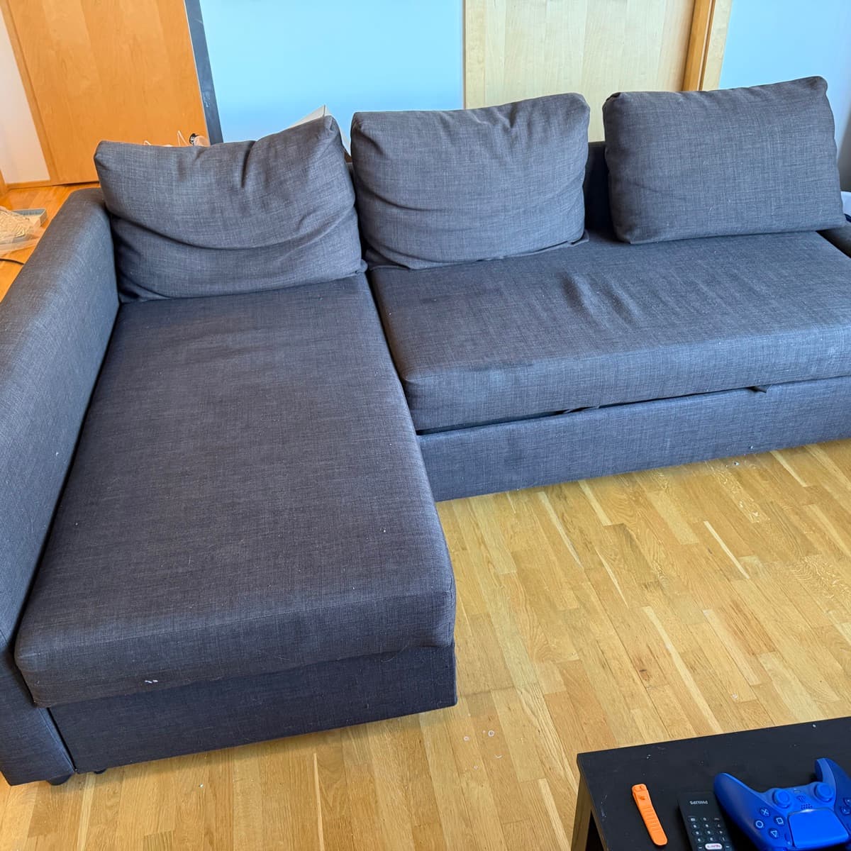 Svefnsófi með legubekk