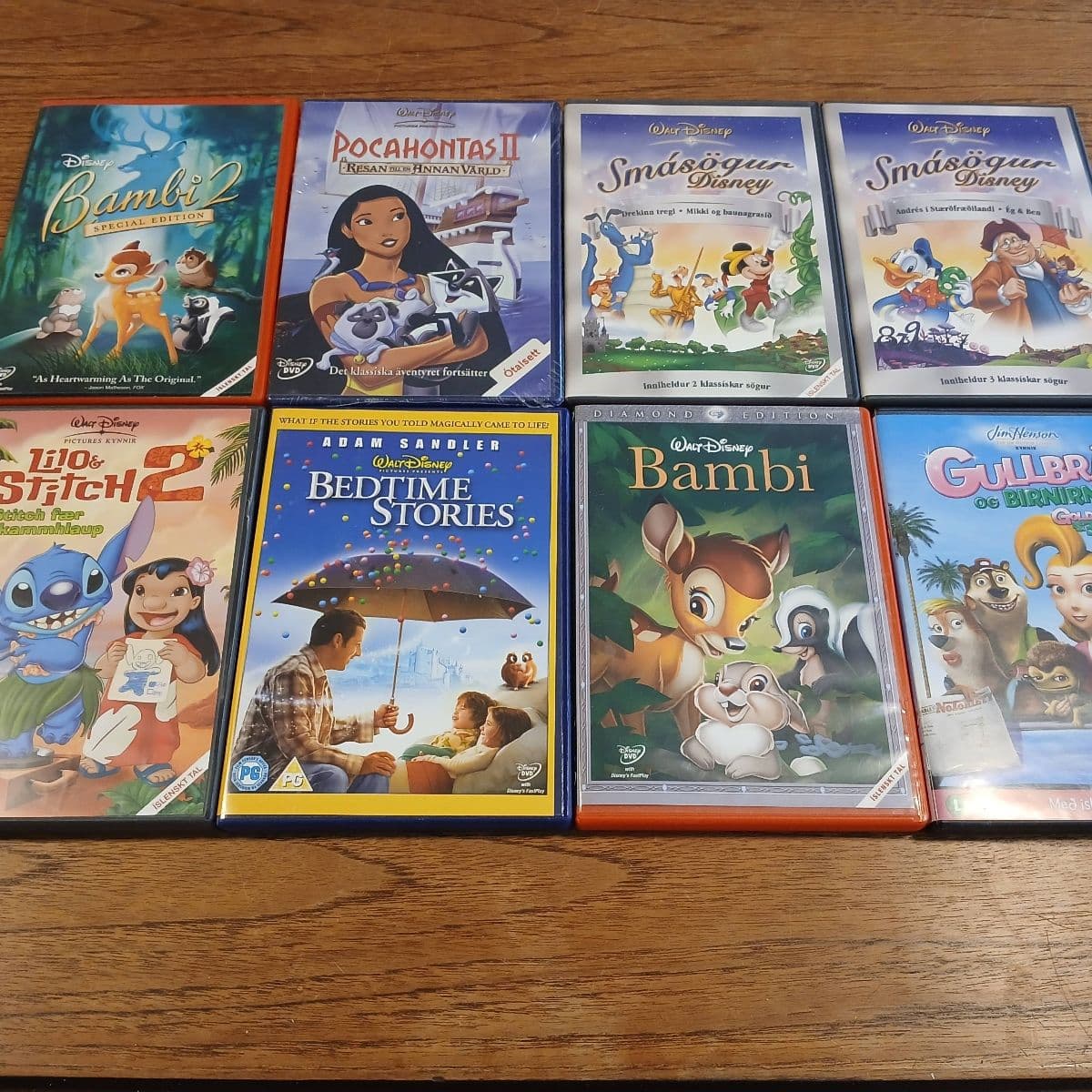 Barnamyndir á DVD