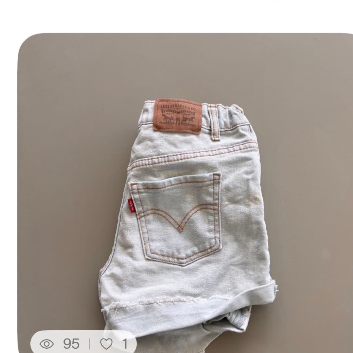 Levi's Girlfriend gallastuttbuxur
