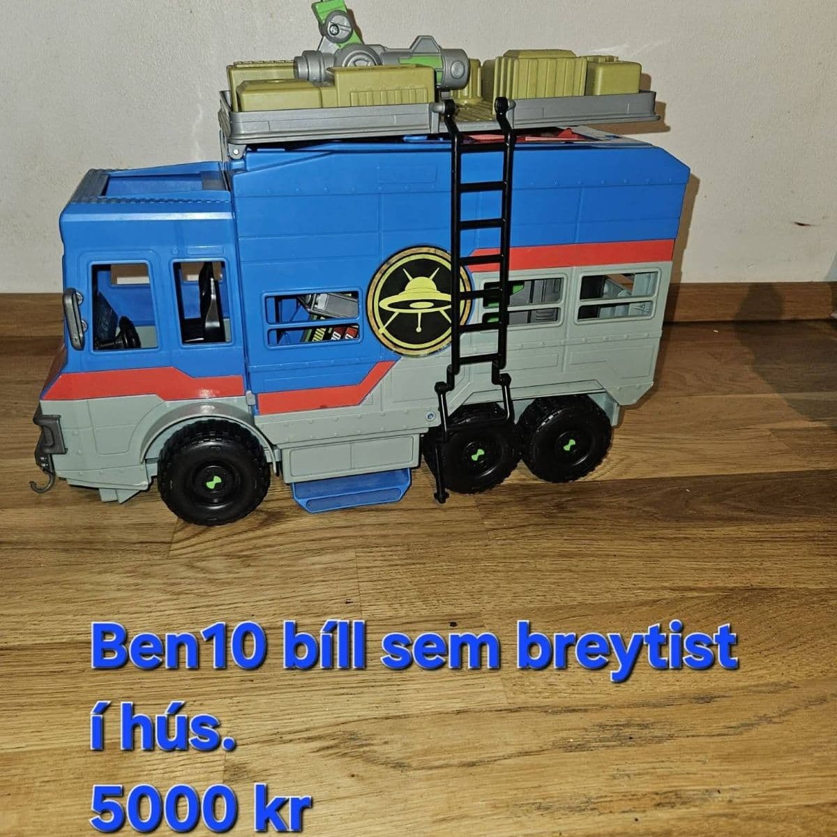 Ben 10 Rustbucket bíll sem breytist í hús
