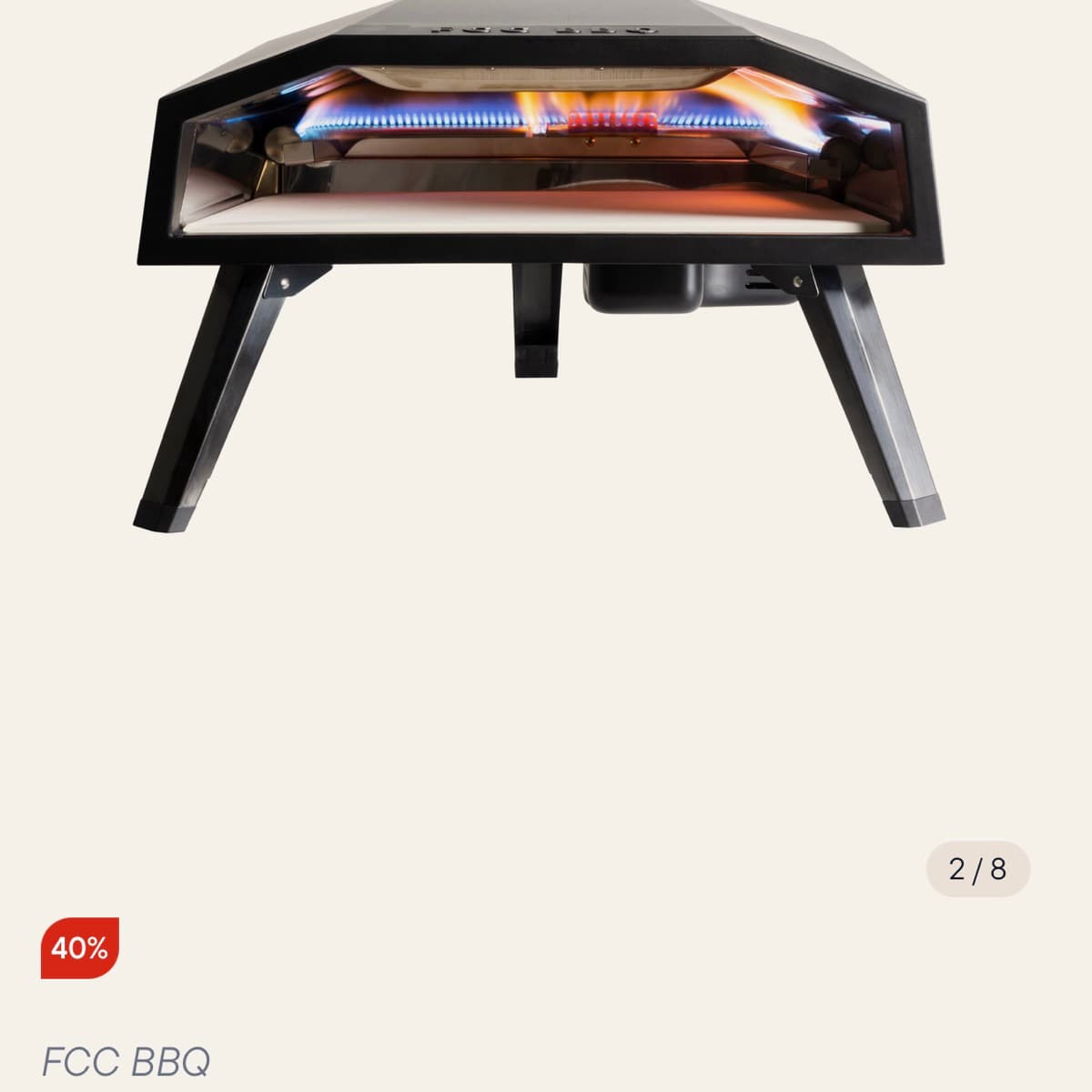 FCC bbq pizzaofn 12”
