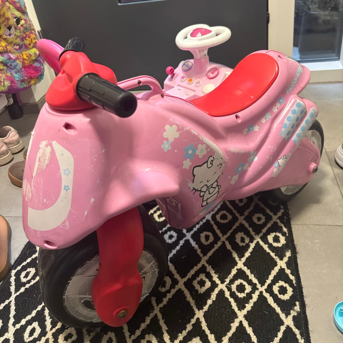 Hello Kitty leikfangamótorhjól