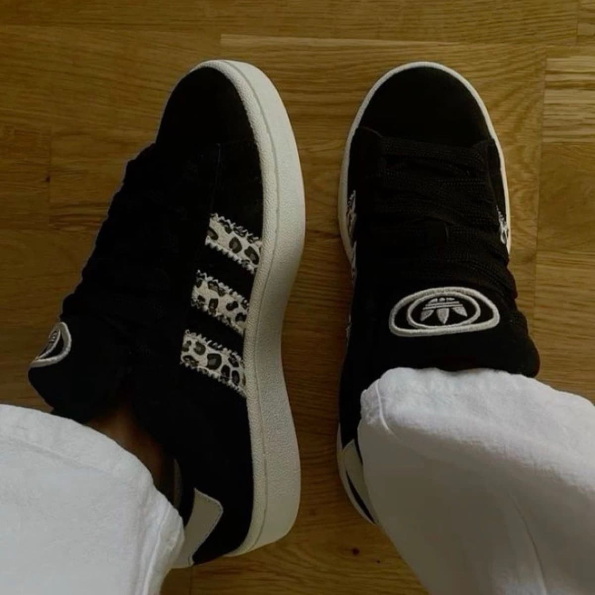 Adidas Campus leopard skór