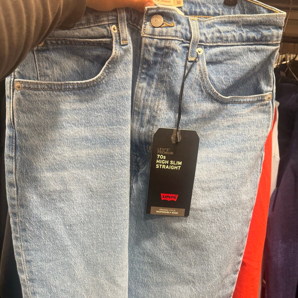 Levi's 70s High Slim Straight gallabuxur