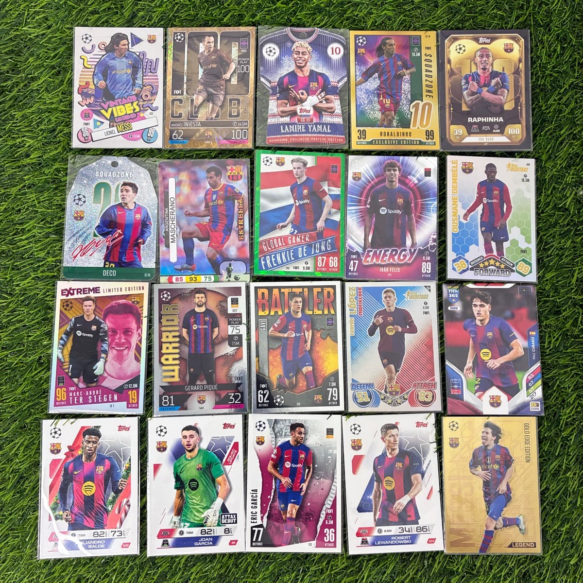 FC Barcelona fótboltakort