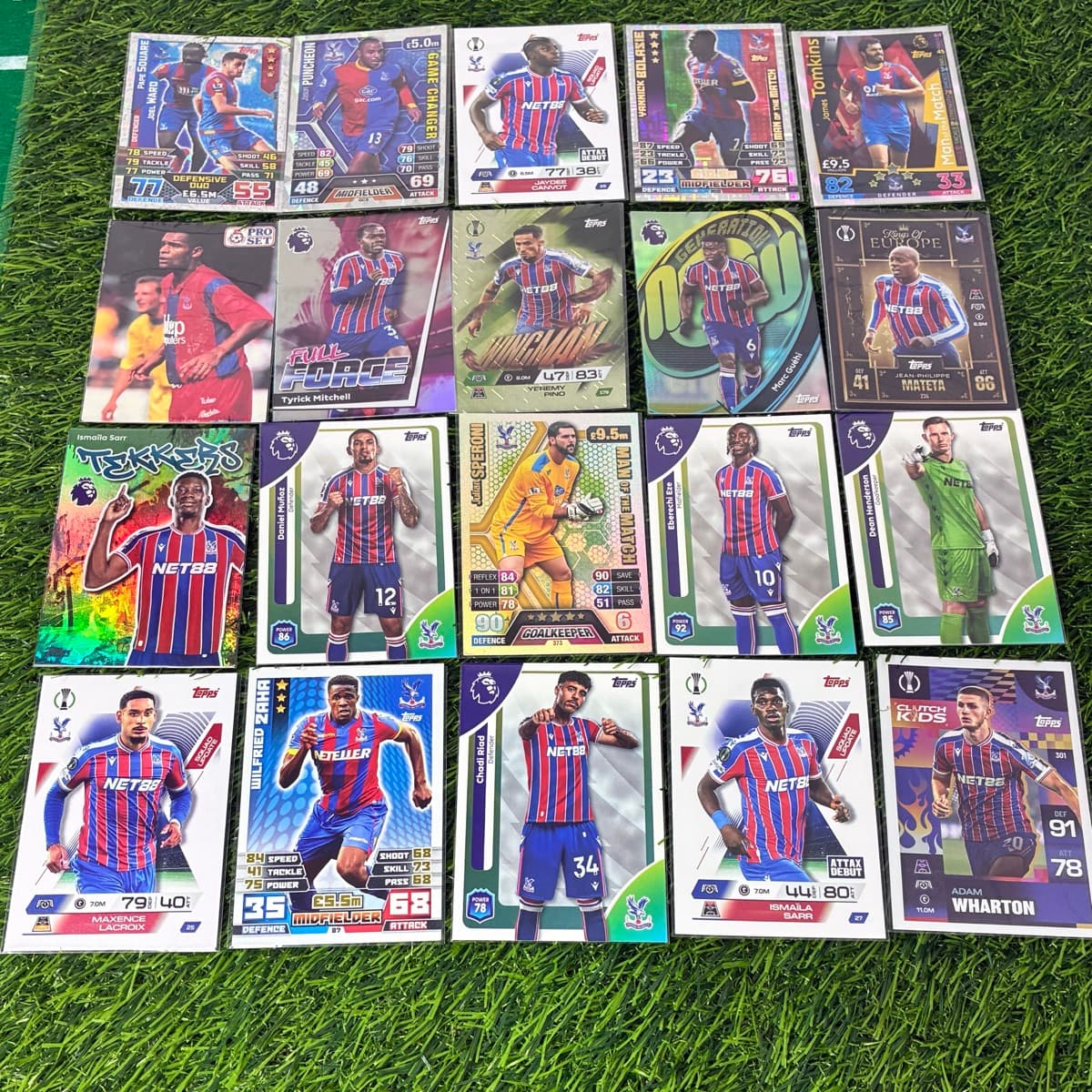 Crystal Palace fótboltakort