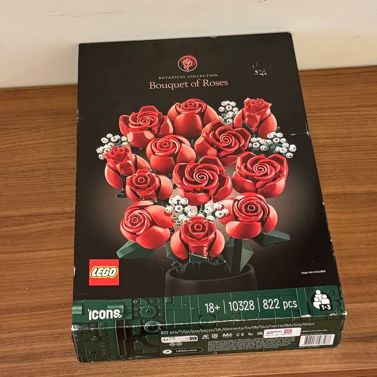 LEGO rósavöndur