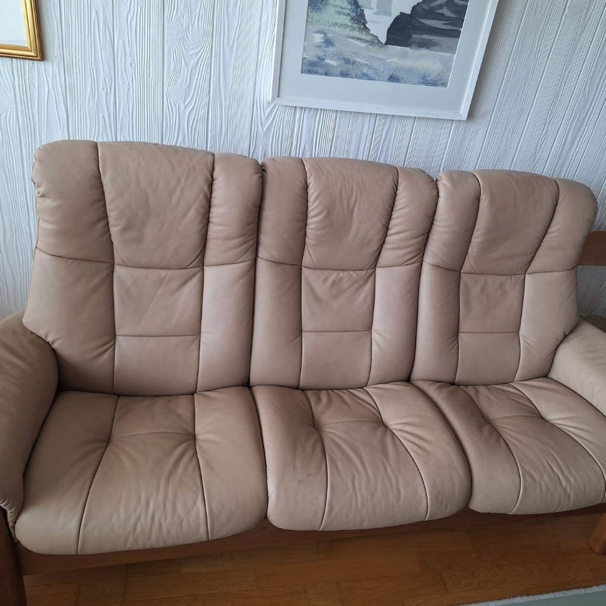 Stressless sófasett og borð