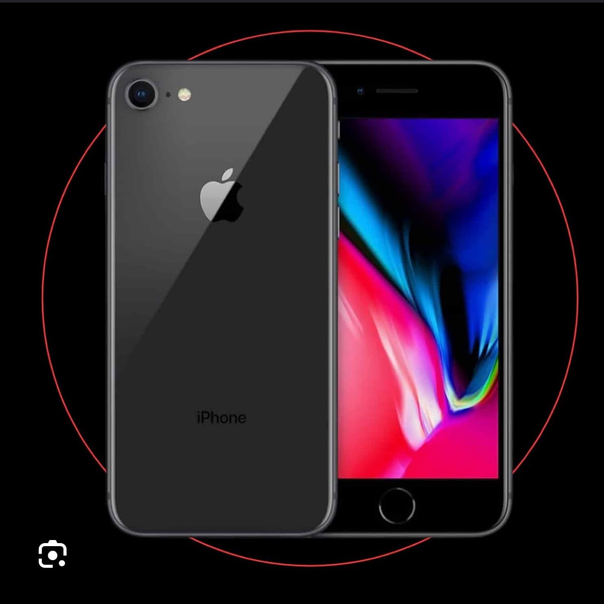iPhone SE, svartur