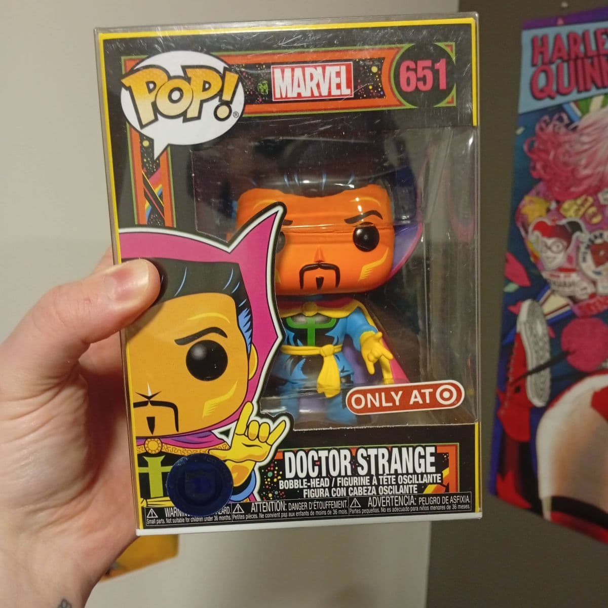 Doctor Strange Blacklight Funko Pop! #651