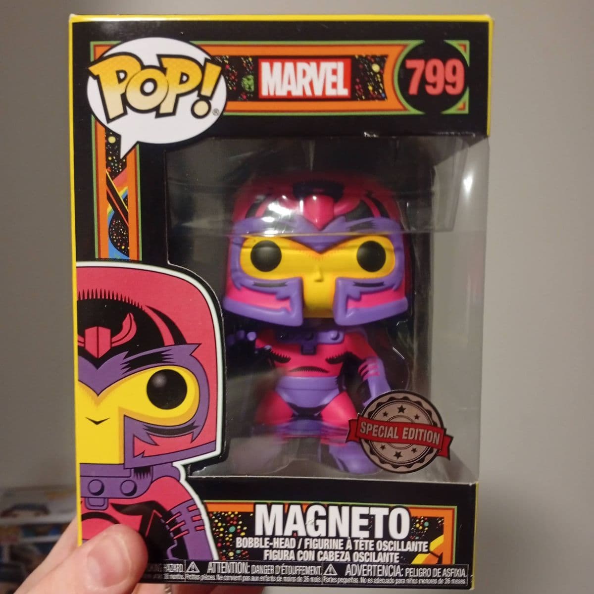 Magneto Blacklight Funko Pop! #799