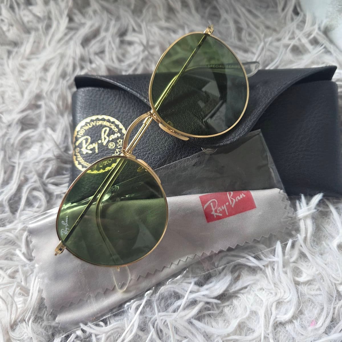 Ray-Ban Round Metal RB3447 sólgleraugu