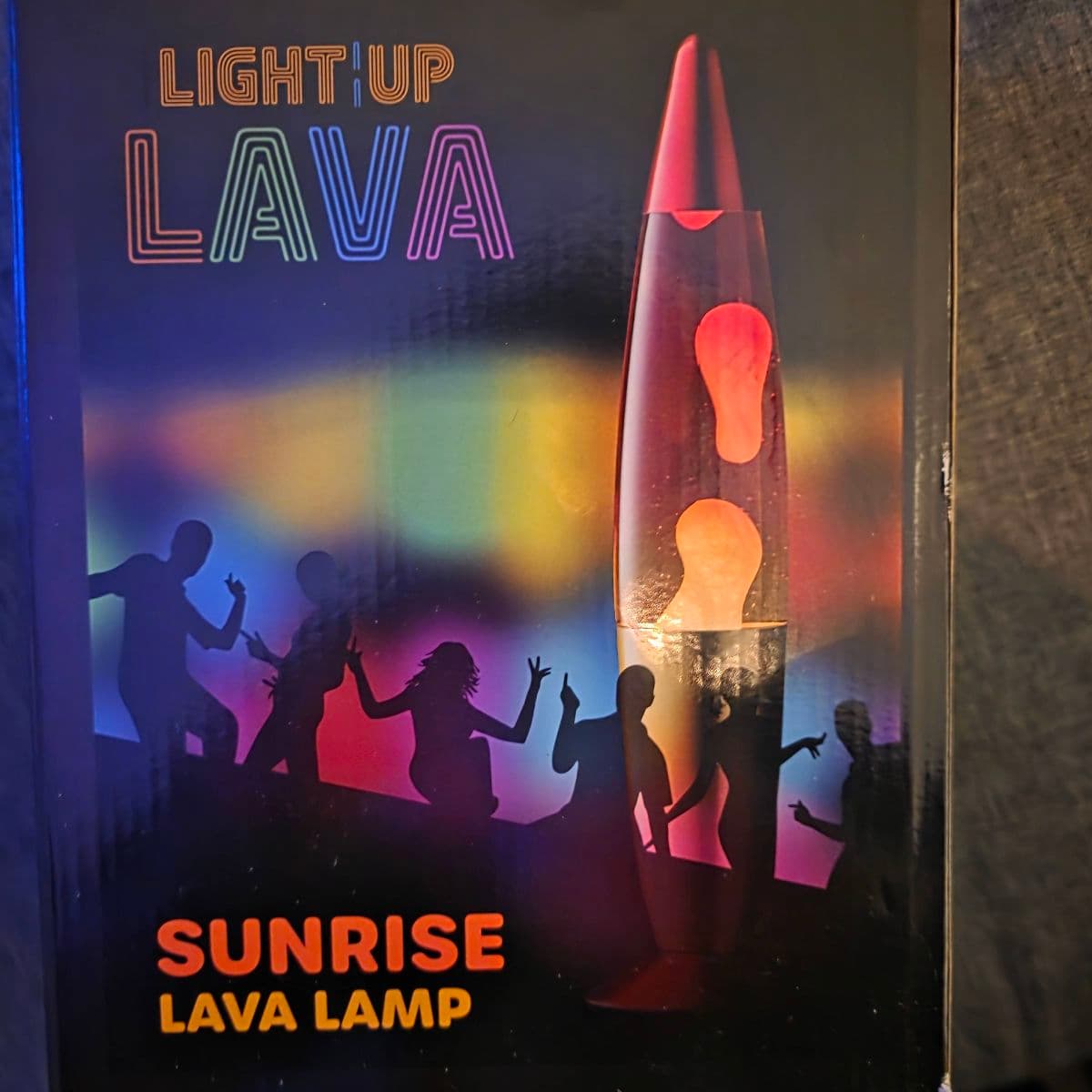 🌋 LIGHT UP LAVA LAMP – Sunrise 🌋