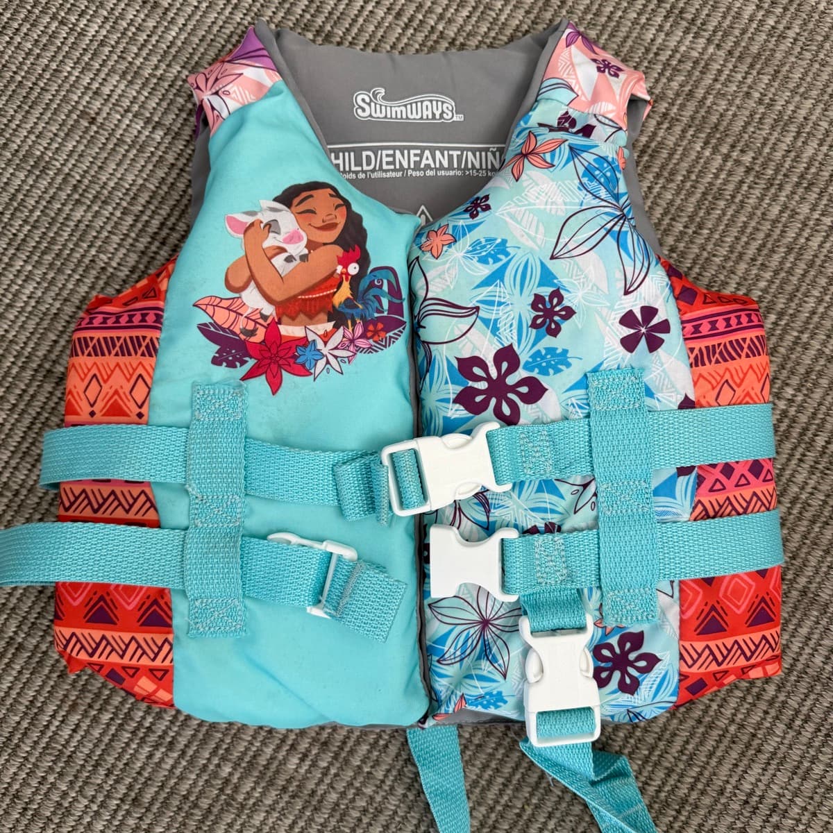 Swimways björgunarvesti með Moana