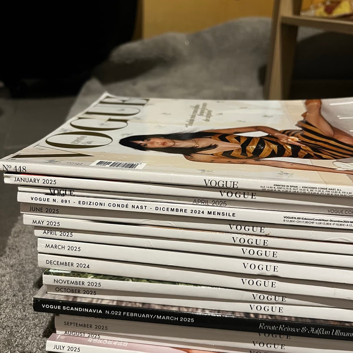 1 stk Vogue tímarit