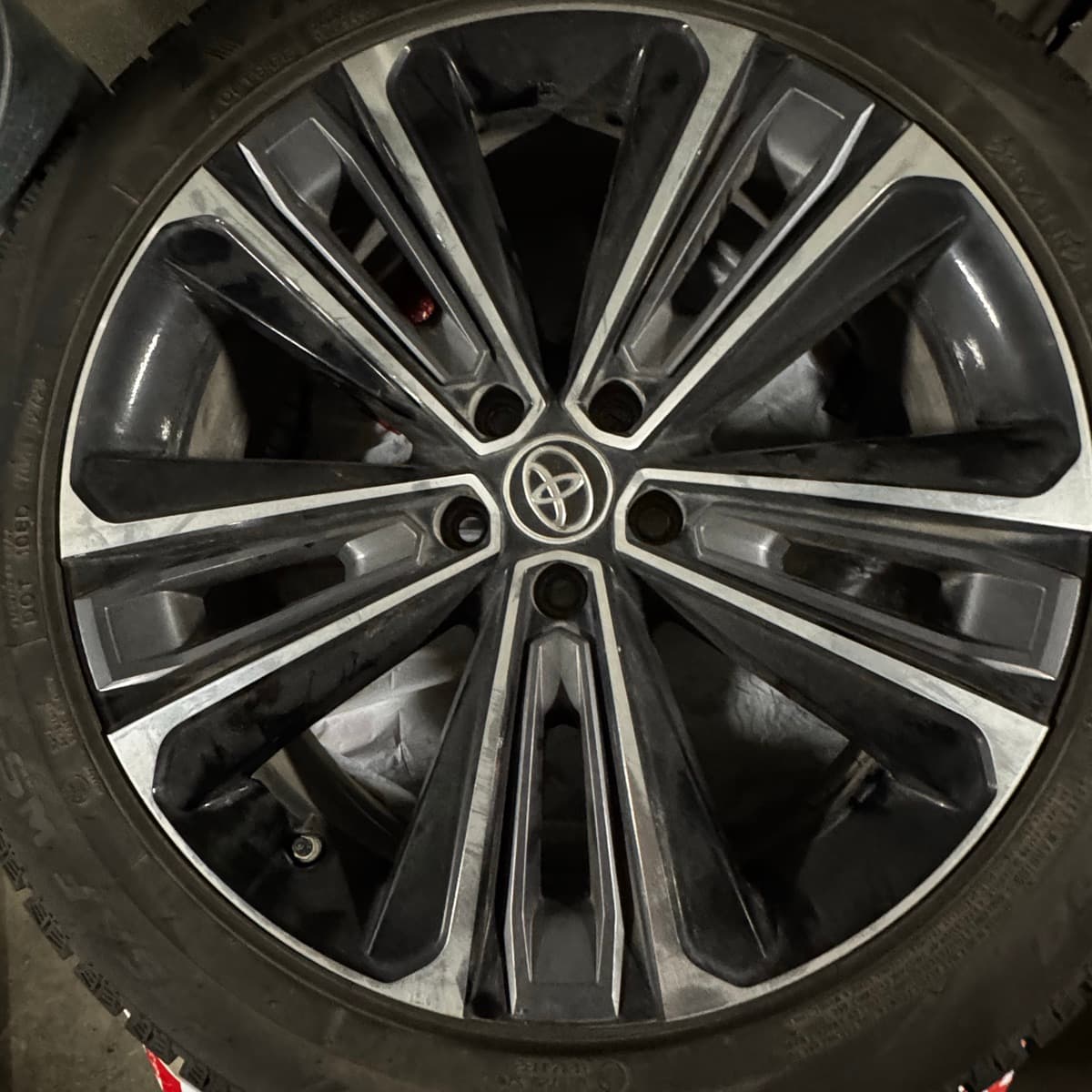 Orginal Toyota álfelgur og vetrardekk