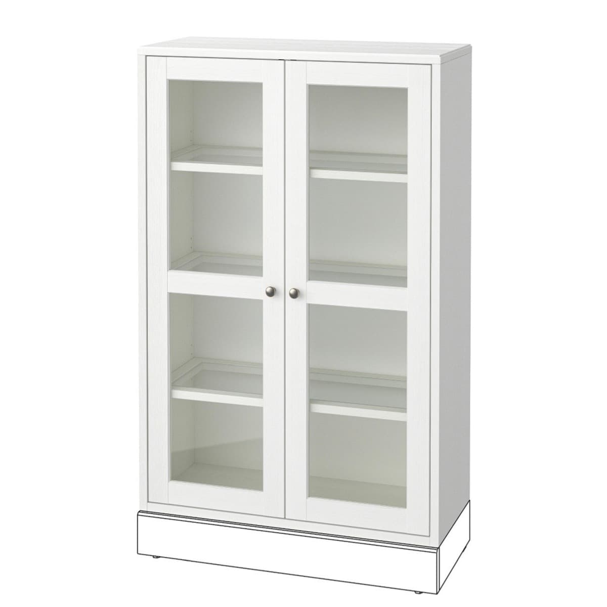 IKEA HAVSTA glerskápur