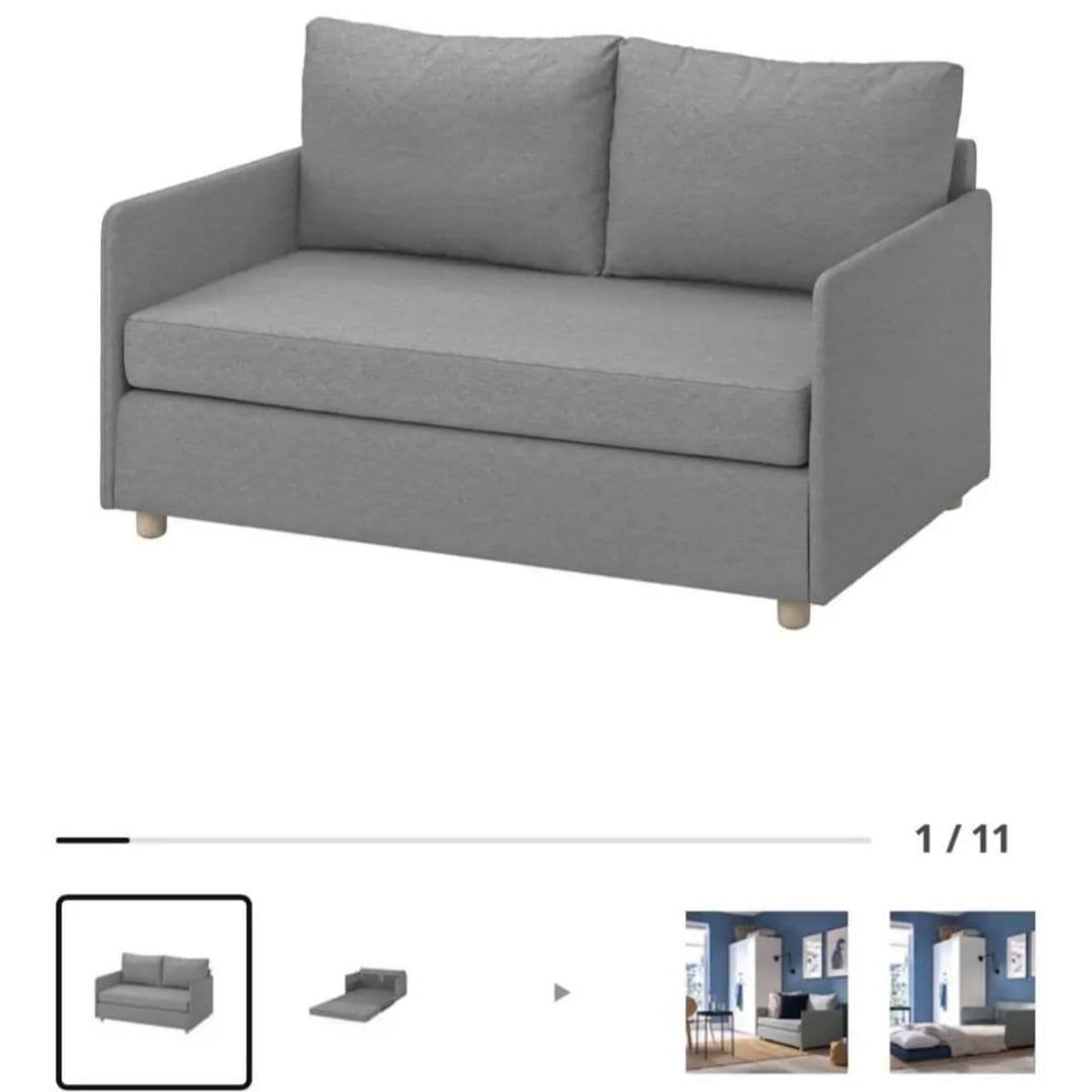 Fridhult svefnsófi úr Ikea
