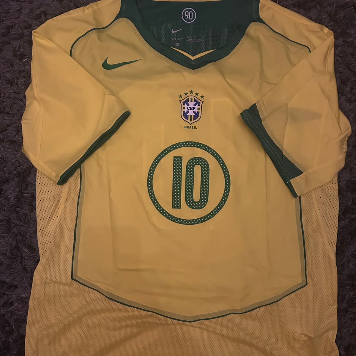 Nike Brasilía Ronaldinho landsliðstreyja