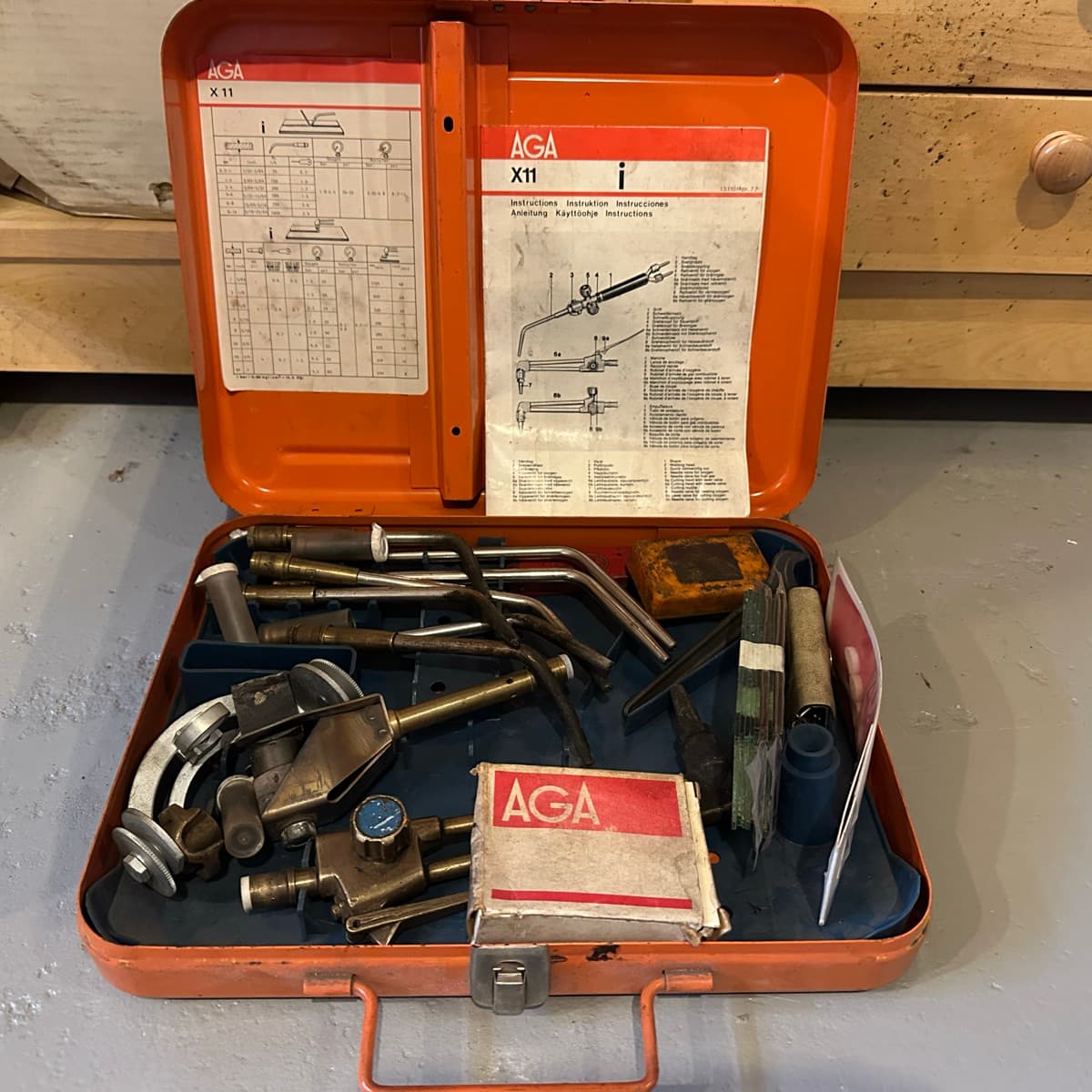 AGA X11 logsuðusett