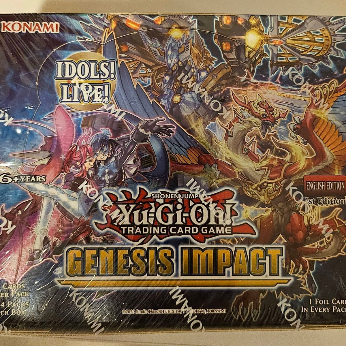 Yu-Gi-Oh! Genesis Impact booster-kassi