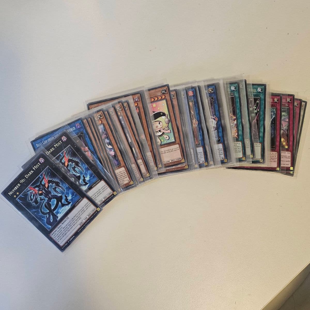 Safn af Yu-Gi-Oh spilum
