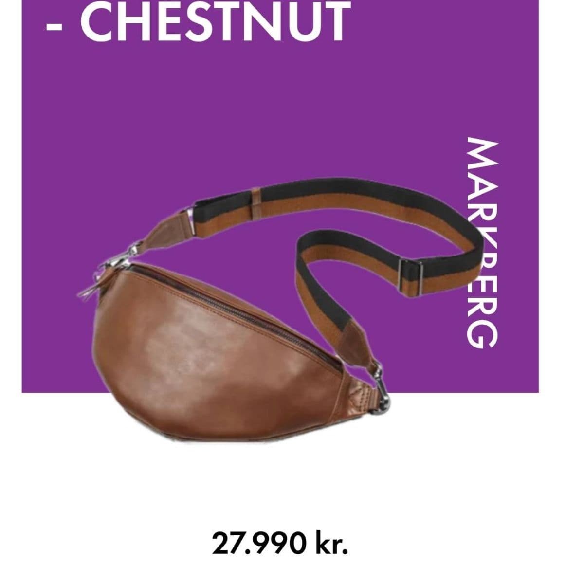 Markberg leðurtaska