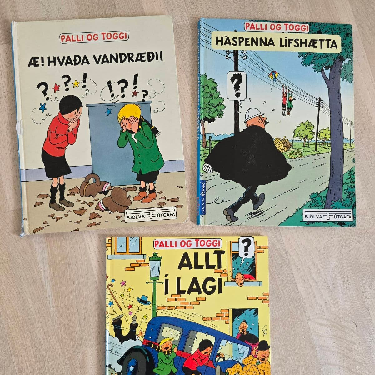 Palli og Toggi barnabækur