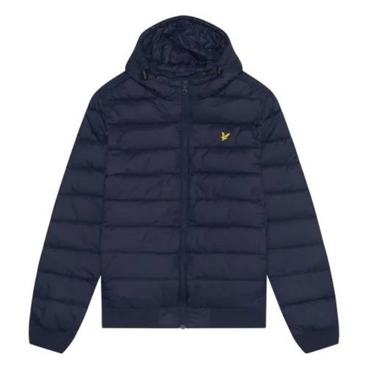 Lyle & Scott dúnjakki svartur á litinn