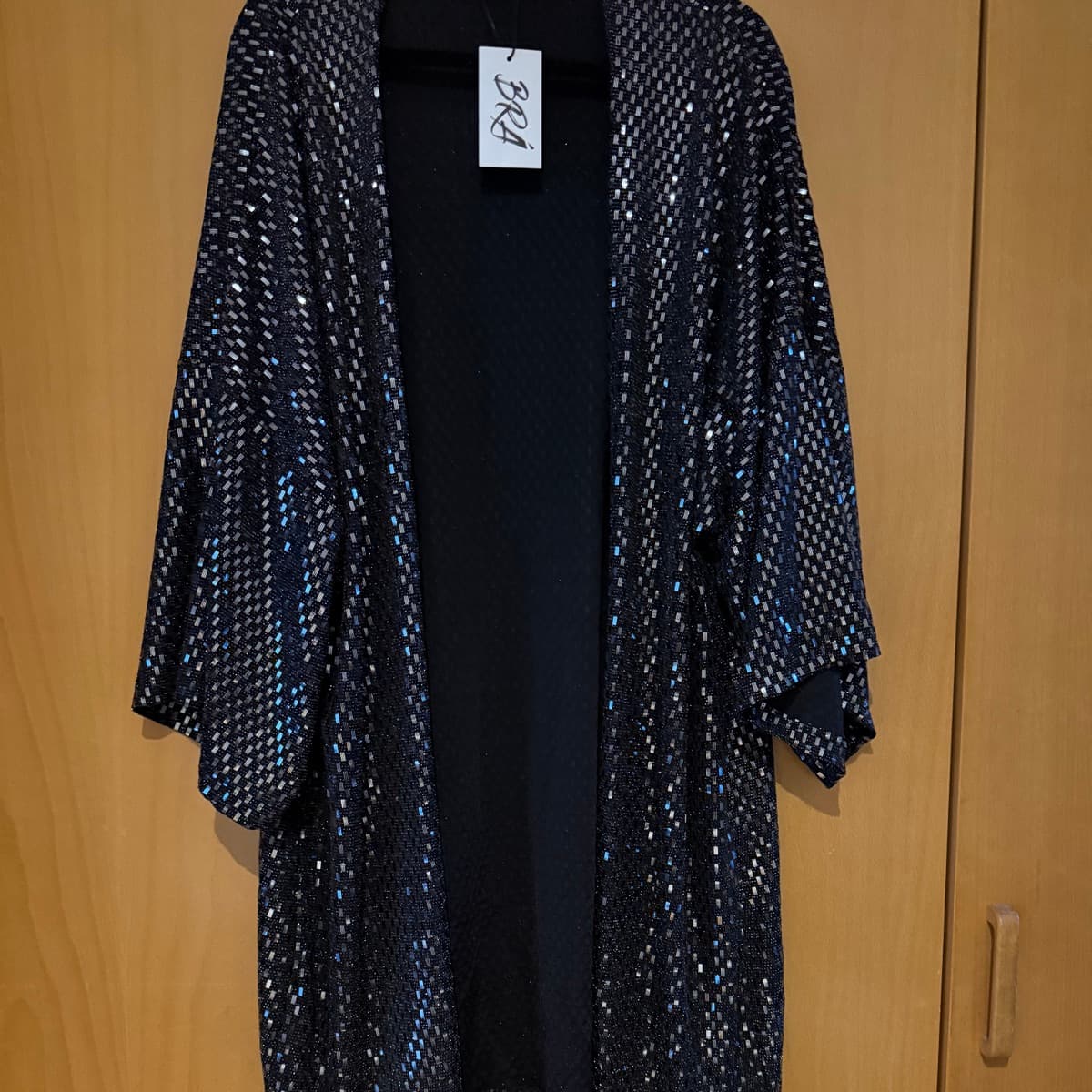 Brá kimono með glimmeri